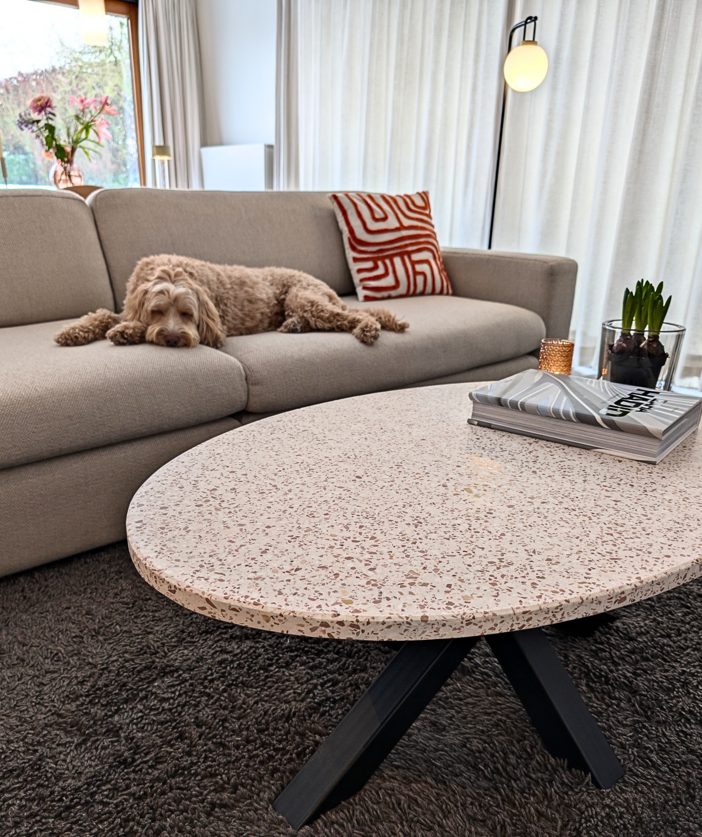 Salontafel Rosso Breccia