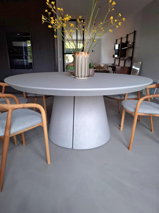 Salontafel - Betonlook - Betongrijs - 60 x 110